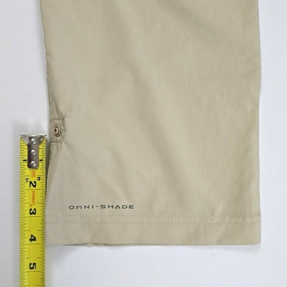 Columbia Women's Silver Ridge Utility Convertible Lightweight Pants Sand Size 16 - Picture 13 of 16